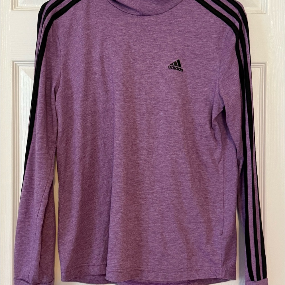 Adidas Purple Climawarm Hoodie
